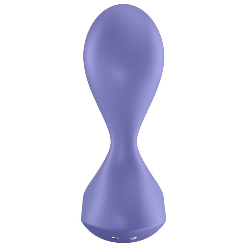 SATISFYER - SWEET SEAL VIBRERENDE PLUG APP VIOLET