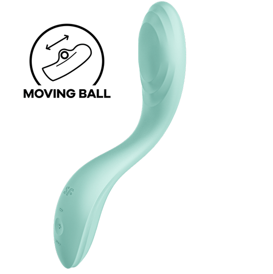 SATISFYER - RRROLLING PLEASURE GSPOT VIBRATOR GROEN