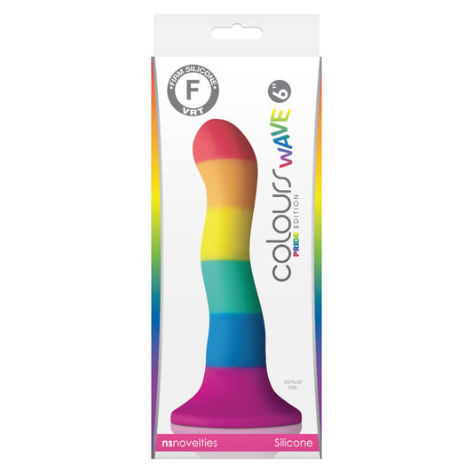 PRIDE - LGBT VLAG DILDO WAVE 17 CM