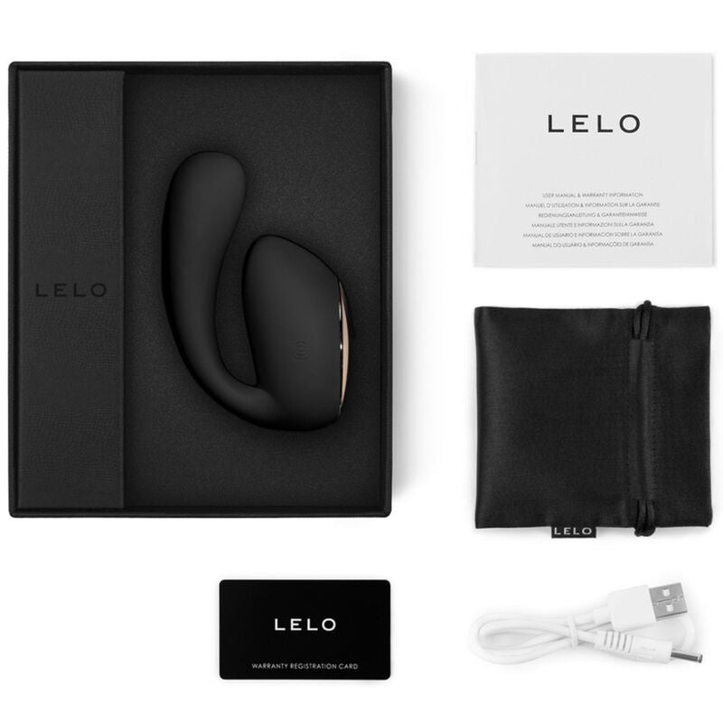 LELO - IDA WAVE MASSEUR POUR COUPLES NOIR
