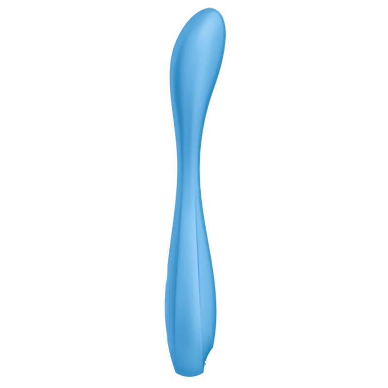 SATISFYER - G-SPOT FLEX 4+ MULTI VIBRATEUR APPLICATION BLEU