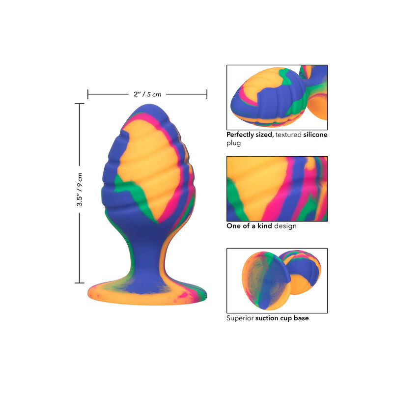 CALEXOTICS - CHEEKY LARGUE SWIRL PLUG ANAAL