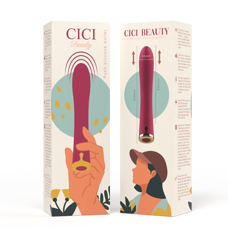 CICI BEAUTY - PREMIUM SILICONEN DUWBULLET