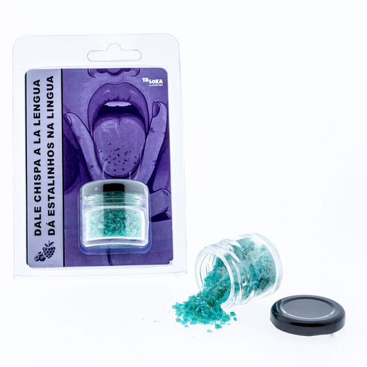 TALOKA - SCHITTEREND VOOR DE TONG! MAGISCHE KUSJES MET BLAUWE FRAMBOOS