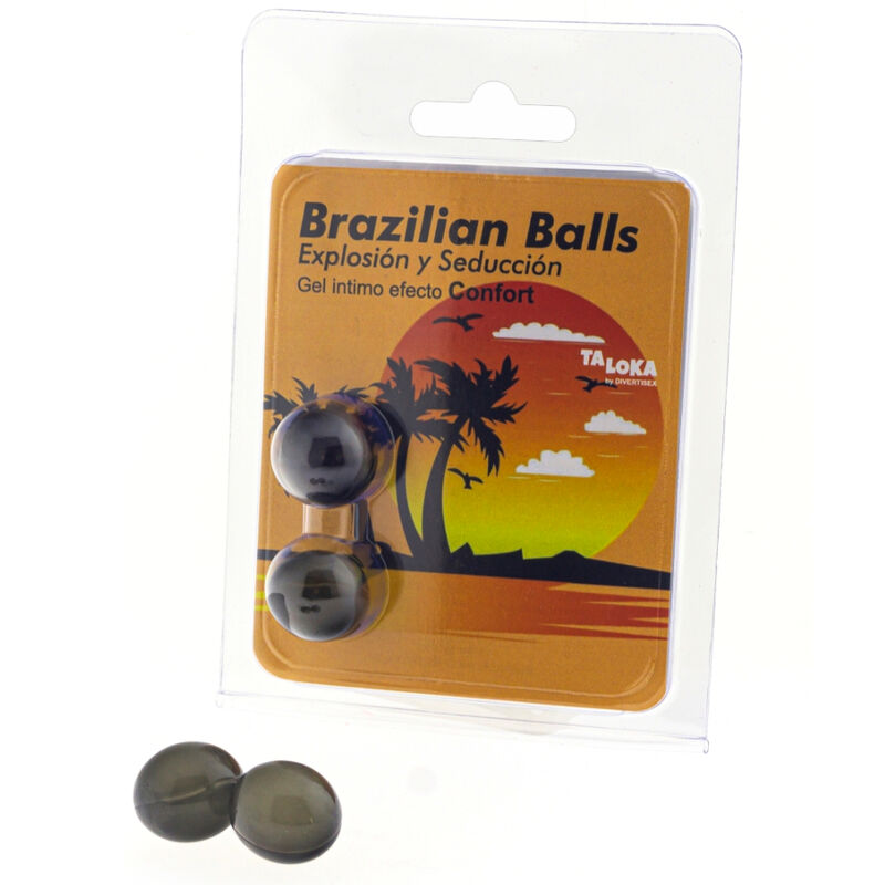 TALOKA - 2 BRAZILIAANSE BALLEN COMFORT EFFECT EXCITING GEL