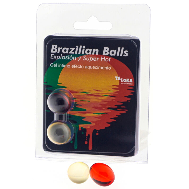 TALOKA - 2 BRAZILIAANSE BALLEN SUPERHEET EFFECT OPWINDENDE GEL