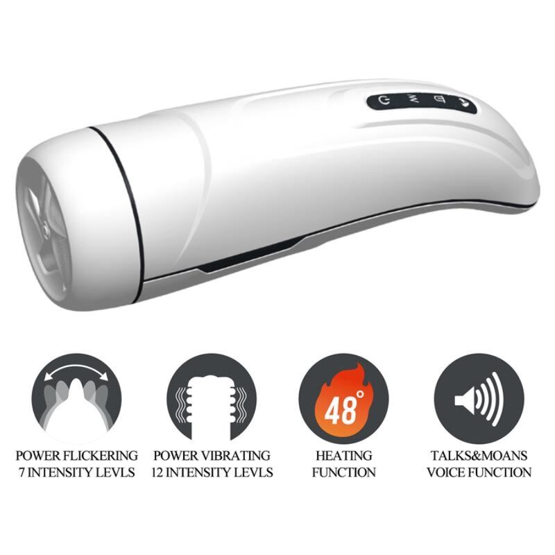 PRETTY LOVE - MARISSA MASTURBATEUR MASCULIN VIBRATION, CHALEUR, VOIX ET SUCCION