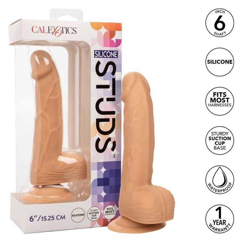 CALEXOTICS - BORCHIE IN SILICONE 15,24 CM SKIN