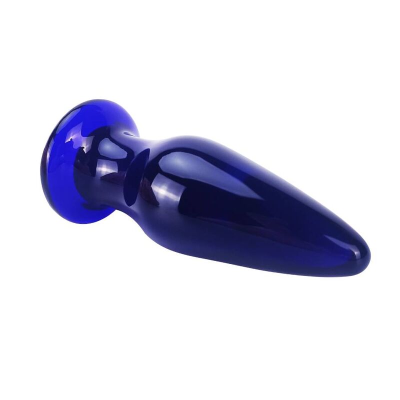 TOYJOY - DE GLANZENDE VIBRERENDE GLAS BUTTPLUG
