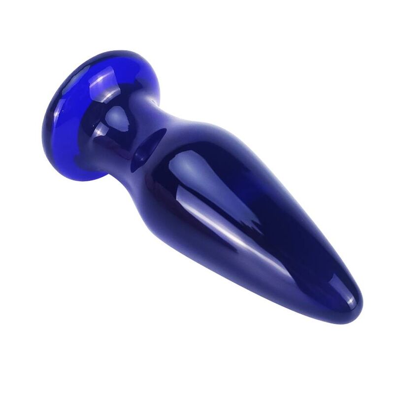 TOYJOY - DE GLANZENDE VIBRERENDE GLAS BUTTPLUG