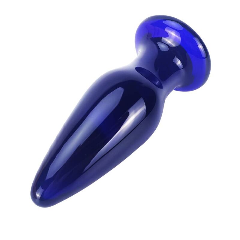 TOYJOY - DE GLANZENDE VIBRERENDE GLAS BUTTPLUG