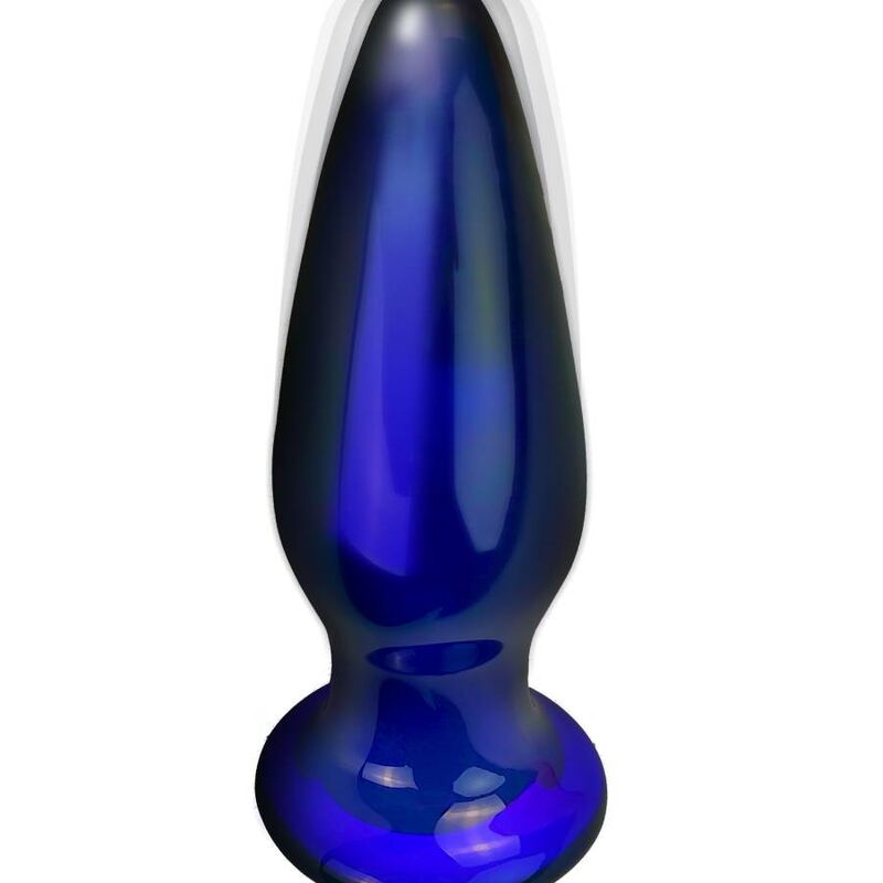 TOYJOY - DE GLANZENDE VIBRERENDE GLAS BUTTPLUG