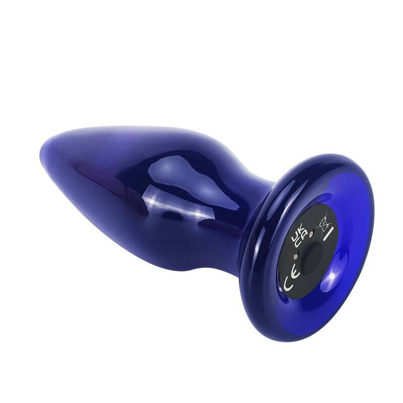 TOYJOY - DE GLANZENDE VIBRERENDE GLAS BUTTPLUG