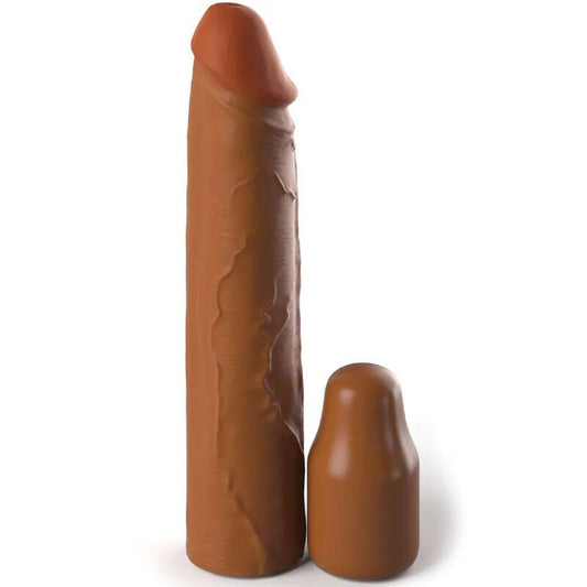 FANTASY X- TENSIONS - PIPEDREAMS MOUW 20,32 CM + 5,00 CM INCH PLUG CARAMEL
