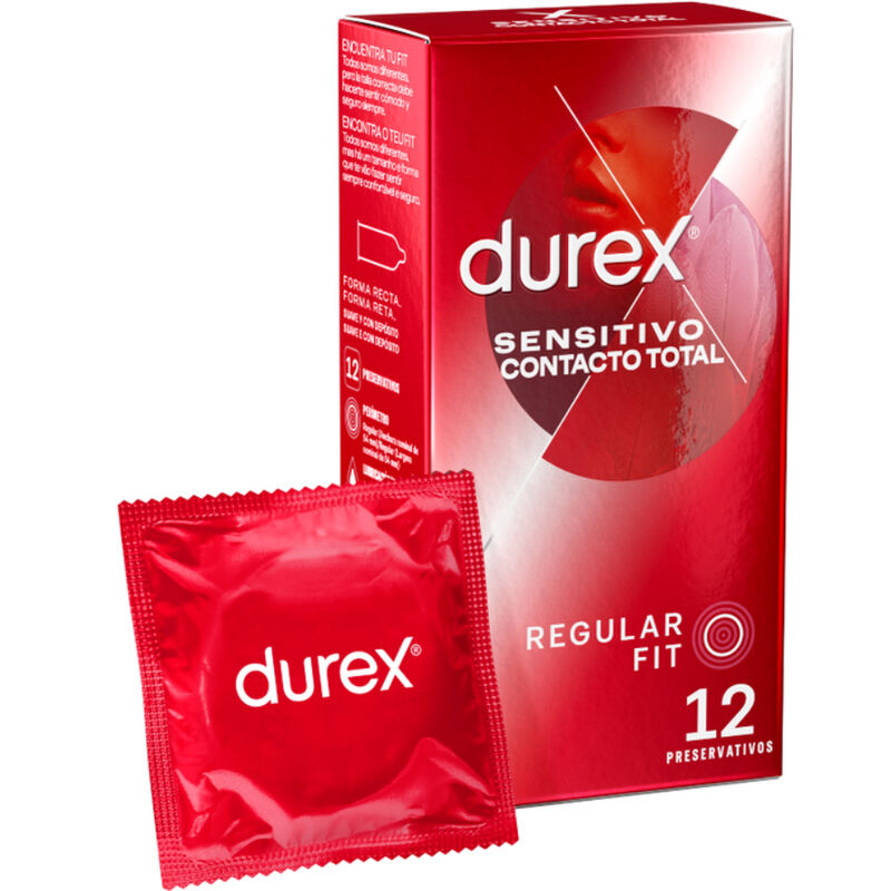 DUREX - GEVOELIGE CONTACTTOTAAL 12 EENHEDEN