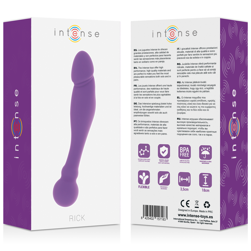 INTENSE - SILICONE RICK DOUBLE LILAS