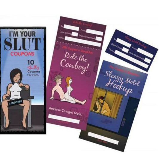 KHEPER GAMES - COUPONS JE SUIS VOTRE SALOPE / EN