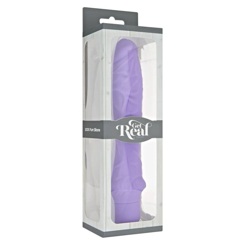 GET REAL - VIBRATEUR CLASSIQUE GRAND FORMAT VIOLET