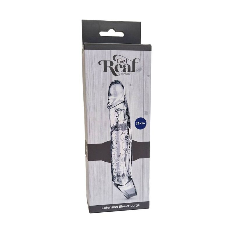 GET REAL - EXTENSIONS LONGUES DE 19 CM TRANSPARENTES