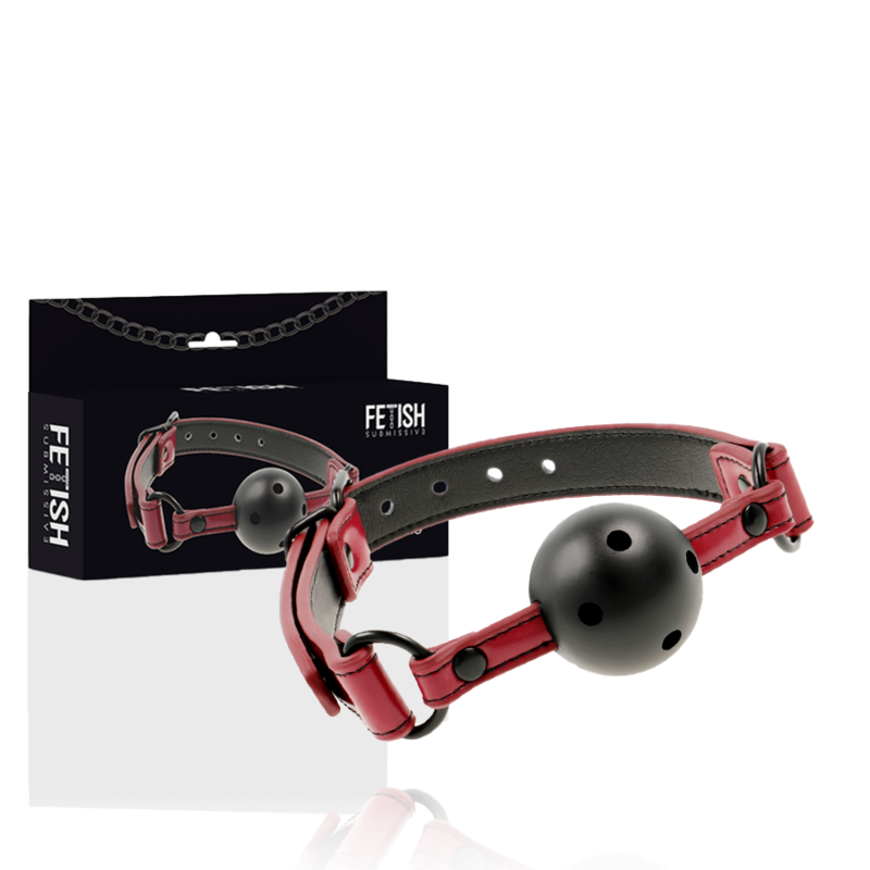 FÉTICHISME SOUMISSION CHAMBRE NOIRE - BÂILLON RESPIRANT