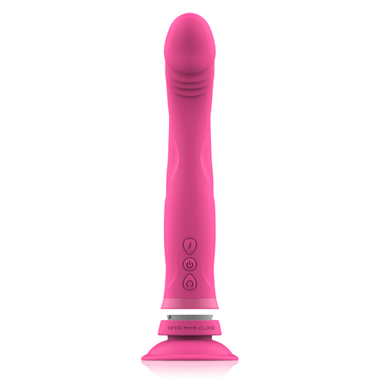 INTENSE - GODEMICHET VIBRANT EN SILICONE ROSE MICHELANGELO