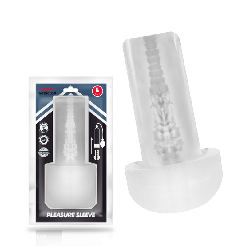 ACCRO À LA POMPE - MANCHON DE PLAISIR POMPE AUTOMATIQUE