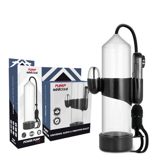 POMP ADDICTED - RX5 TRANSPARANTE VIBRATOR