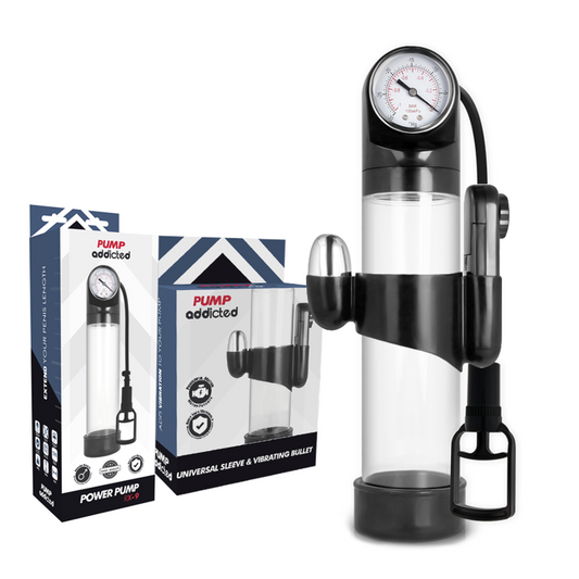 POMP ADDICTED - RX9 TRANSPARANTE VIBRATOR