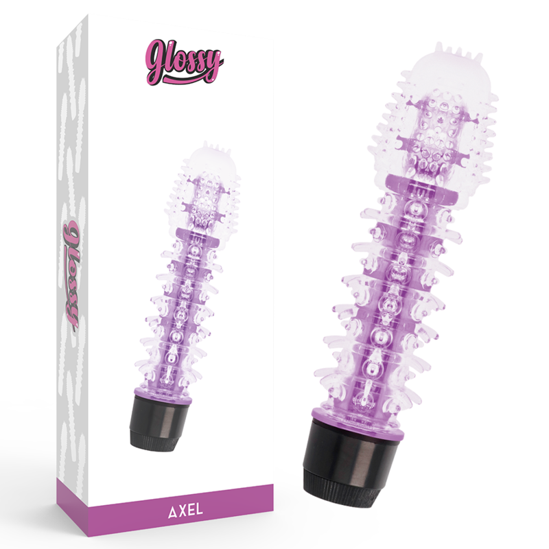 GLOSSY - AXEL VIBRATOR LILAS