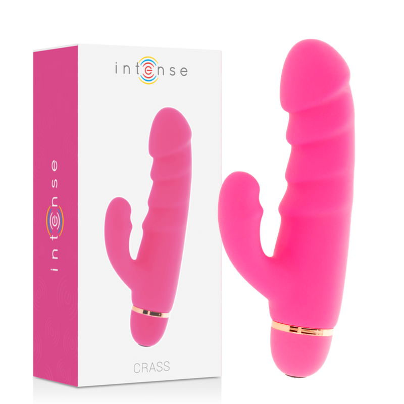 INTENSE - CRASS 20 VITESSES ROSE SILICONE