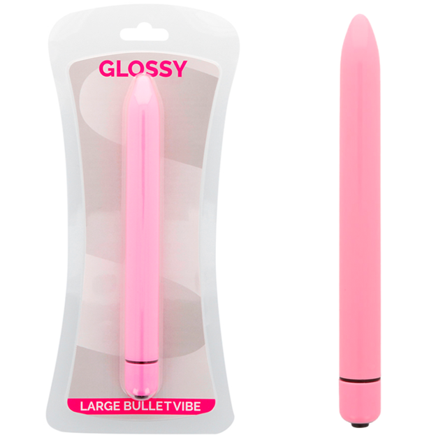 GLANZEND - SLIM VIBRATOR ROZE