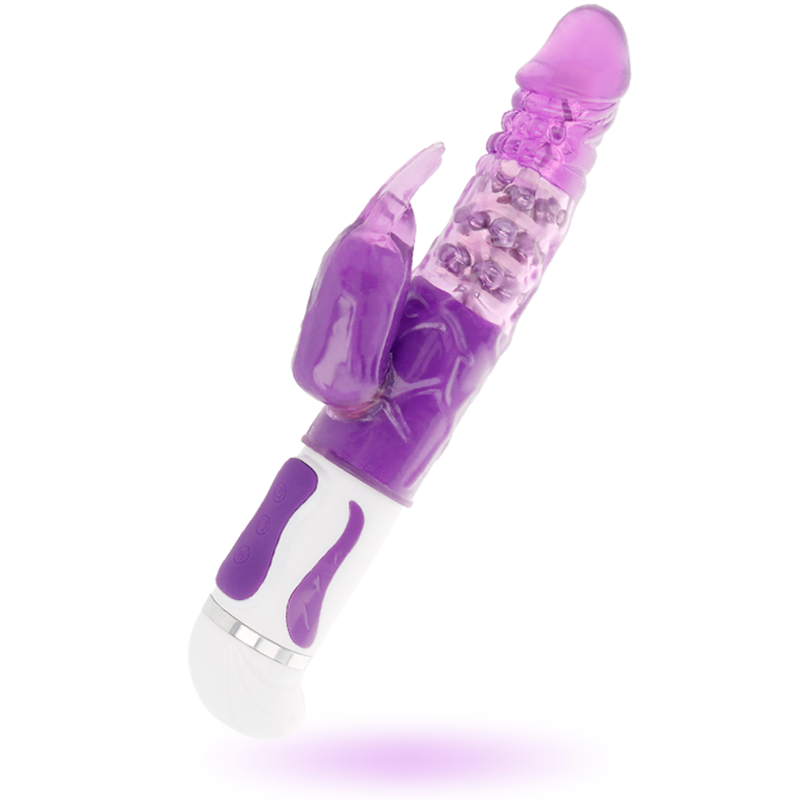 VIBRATEUR ROTATEUR INTENSE - GUPPY LILAS