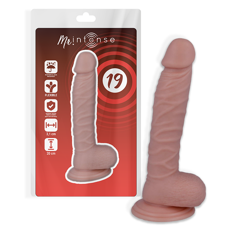 MR INTENSE - 19 REALISTISCHE HAAN 20 CM -O- 3.1 CM
