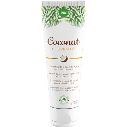 INTT - LUBRIFIANT VEGAN À BASE D'EAU AU GOÛT INTENSE DE NOIX DE COCO