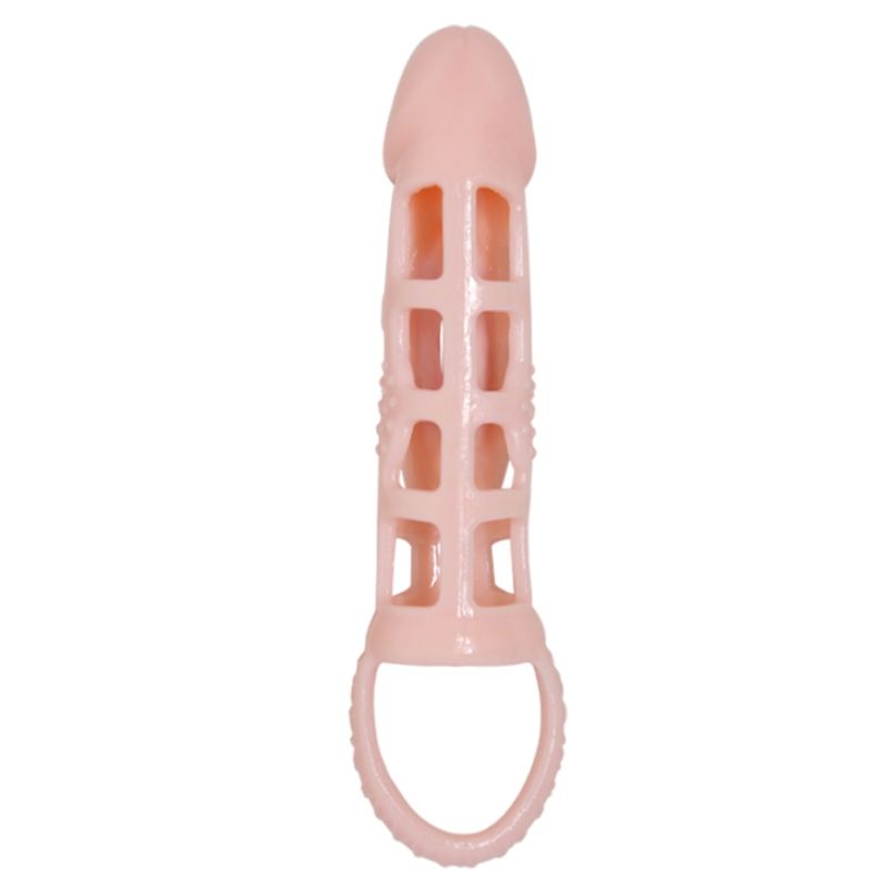 PRETTY LOVE - HARRISON PENIS EXTENDER COVER MET VIBRATIE EN BAND 13,5 CM