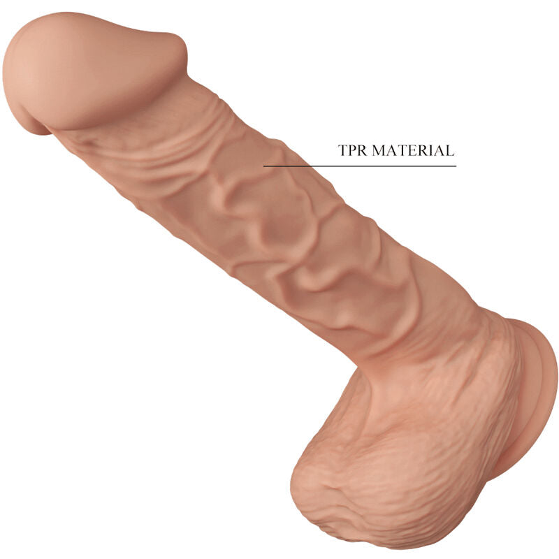 BAILE - BELLISSIMO INCONTRO BERGRISI DILDO REALISTICO FLESSIBILE 26 CM NATURALE