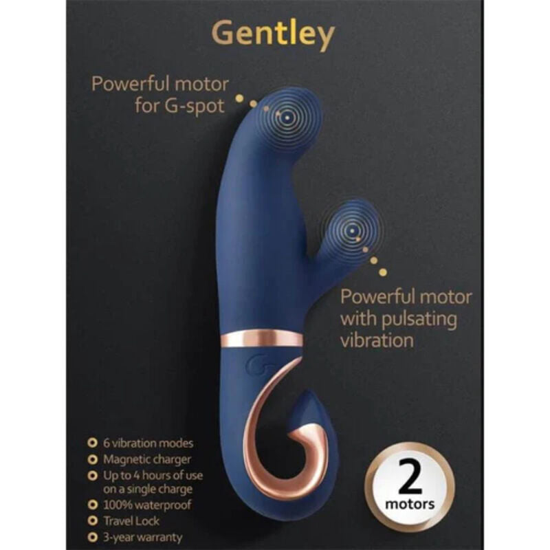 G-VIBE - ZACHTE G-SPOT VIBE CARIBBEAN BLUE