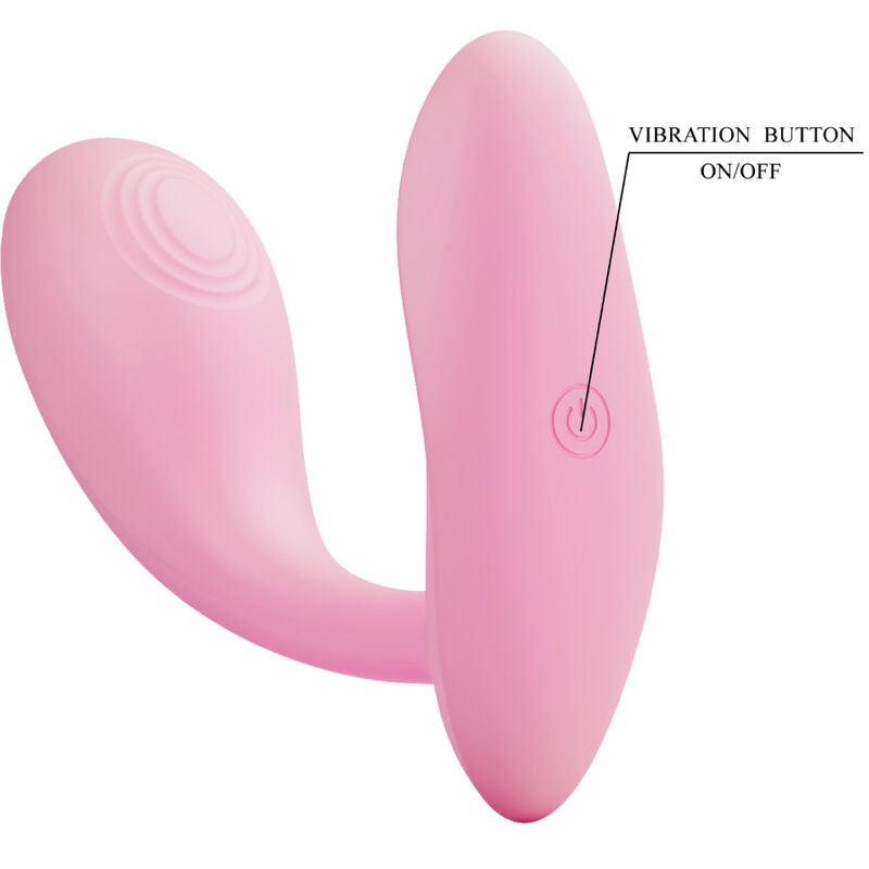 PRETTY LOVE - BAIRD G-SPOT 12 VIBRATIES OPLAADBARE ROZE APP
