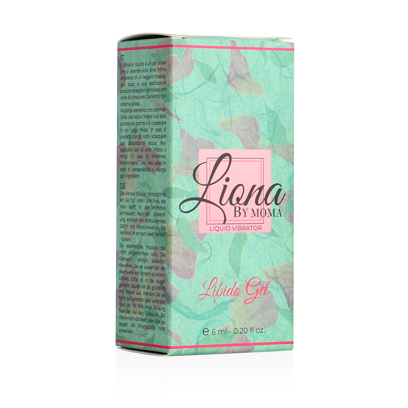 LIONA BY MOMA - VLOEIBARE VIBRATOR LIBIDO GEL 6 ML