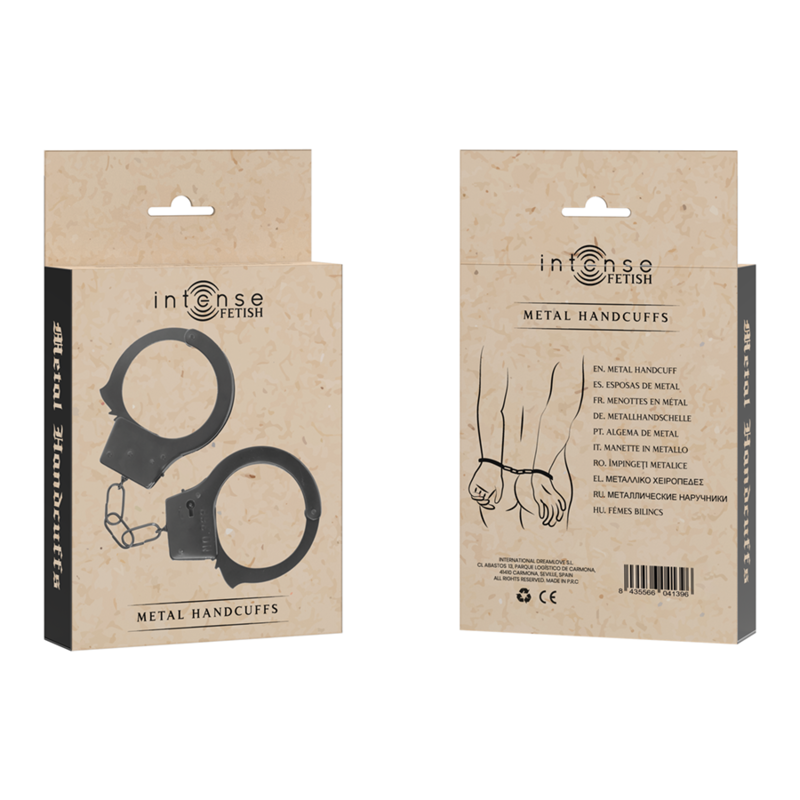 MENOTTES EN MÉTAL FÉTICHISTES INTENSES