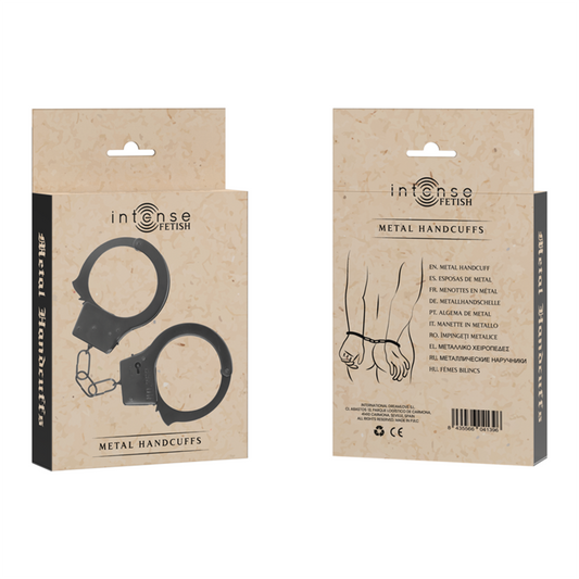 MENOTTES EN MÉTAL FÉTICHISTES INTENSES