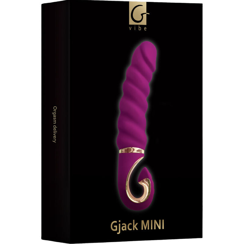 G-VIBE - GJACK MINI PAARSE SILICONEN VIBRATOR