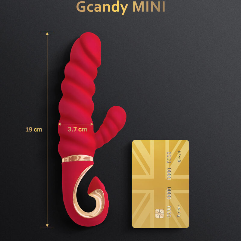 G-VIBE - GCANDY MINI RODE SILICONEN VIBRATOR