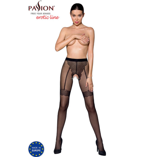 PASSION - COLLANTS NOIRS TIOPEN 016 1/2 20 DEN