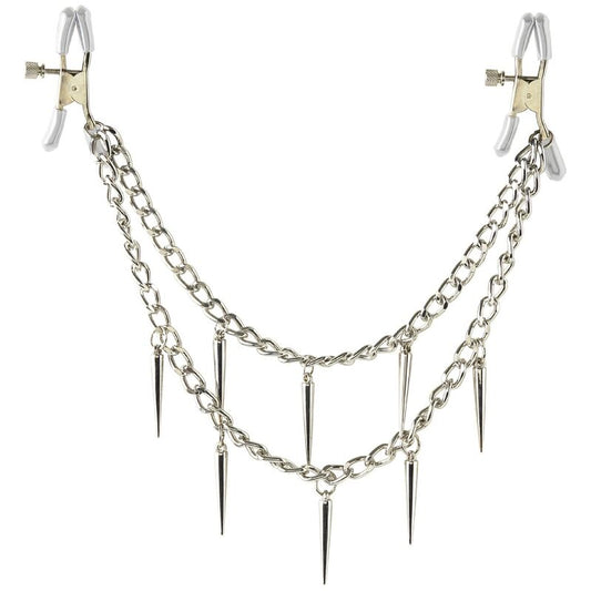 SÉRIE FÉTICHISTE - PINCES À TÉTONS DURES COMME DU ROC