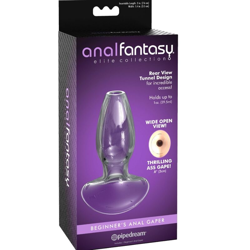 ANAL FANTASY ELITE COLLECTIE - ANAL GAPER DILATOR VOOR BEGINNERS KRISTAL MAAT S
