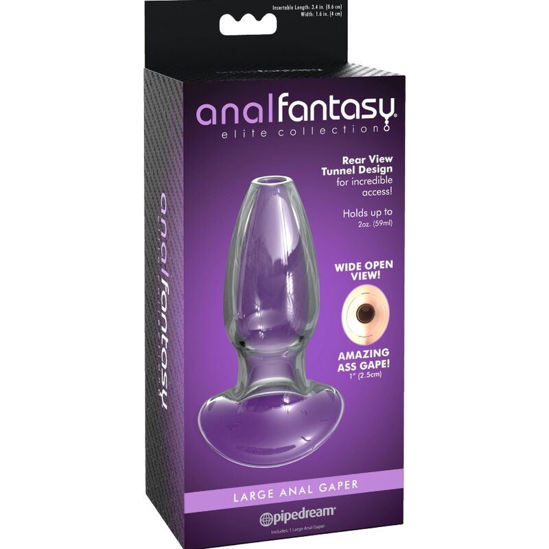 ANAL FANTASY ELITE COLLECTIE - ANAL GAPER CRYSTAL DILATOR MAAT M
