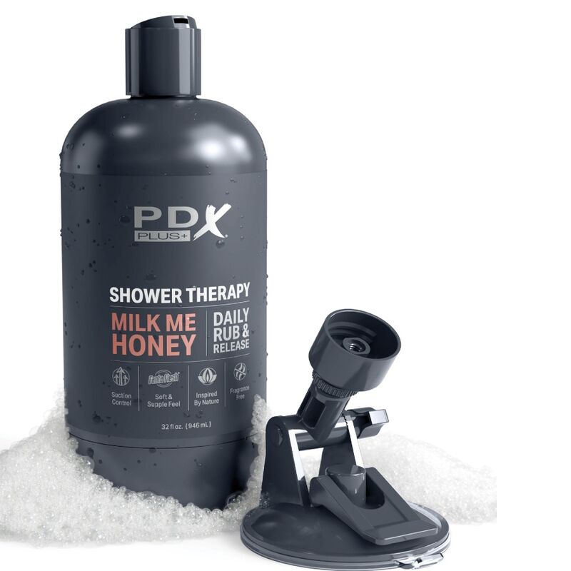 PDX PLUS - STROKER MASTURBATOR DISCRETE FLES ONTWERP MILK ME HONEY CANDY SHAMPOO
