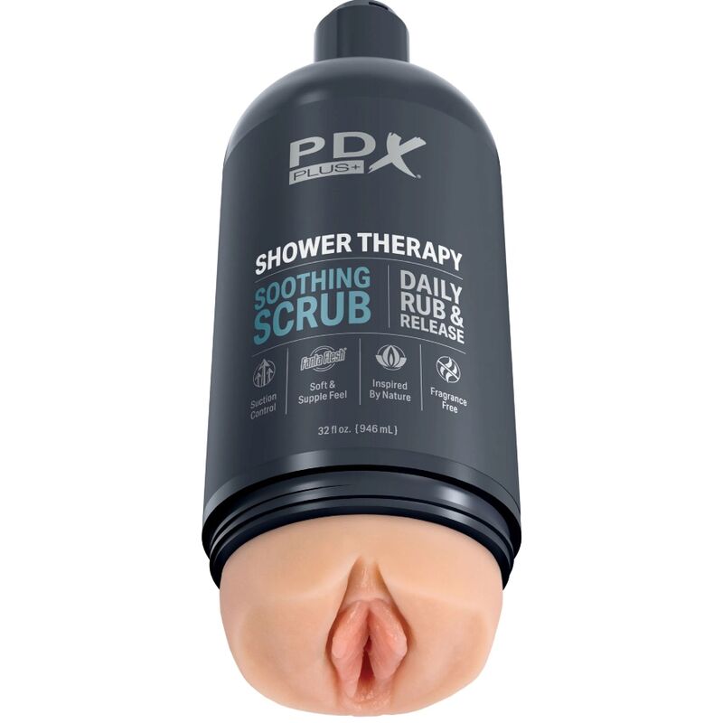 PDX PLUS - STROKER MASTURBATOR DISCRETE FLES ONTWERP VERZACHTENDE SCRUB SHAMPOO