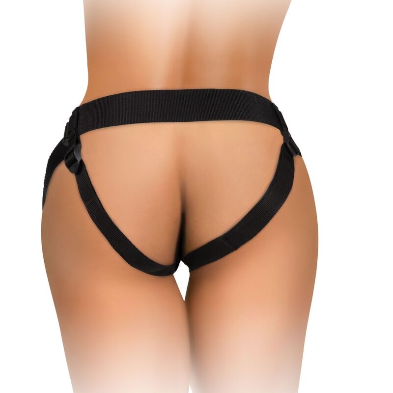 KING COCK - ЭЛИТНЫЙ РОСКОШНЫЙ РЕГУЛИРУЕМЫЙ КОМПЛЕКТ С КОЛЬЦОМ, ЯИЧКАМИ И ДИЛДО 20,3 СМ